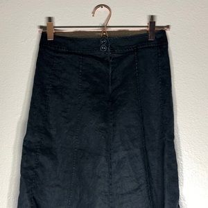 Black Pleated Skirt